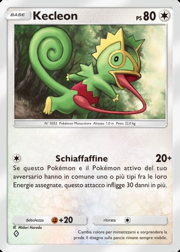 Kecleon #136 · Sovrano dei Cieli (B4)