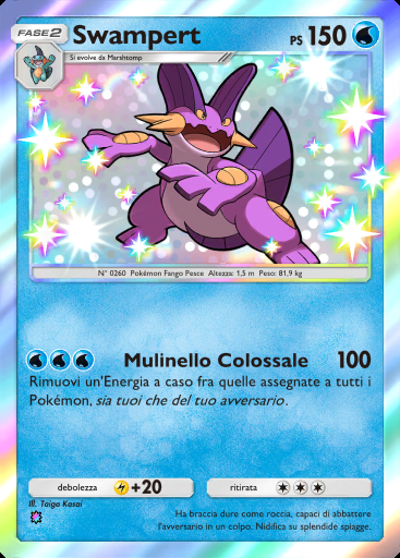 Swampert #207 · Sovrano dei Cieli (B4)