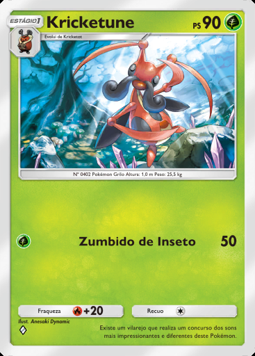 Kricketune #009 · Mestre dos Céus (B4)