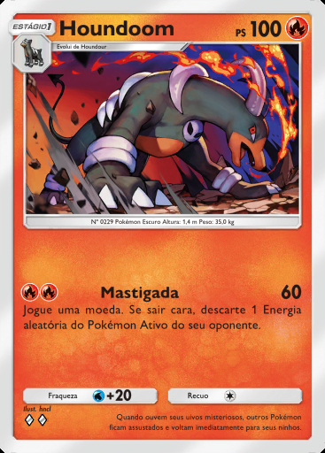 Houndoom #028 · Mestre dos Céus (B4)