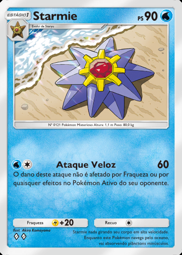 Starmie #033 · Mestre dos Céus (B4)