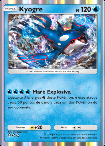 Kyogre #041 · Mestre dos Céus (B4)