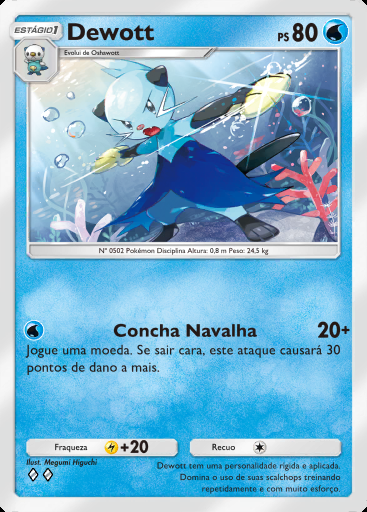Dewott #043 · Mestre dos Céus (B4)