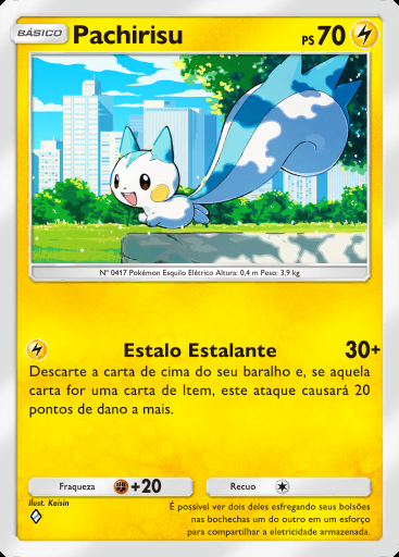 Pachirisu #054 · Mestre dos Céus (B4)