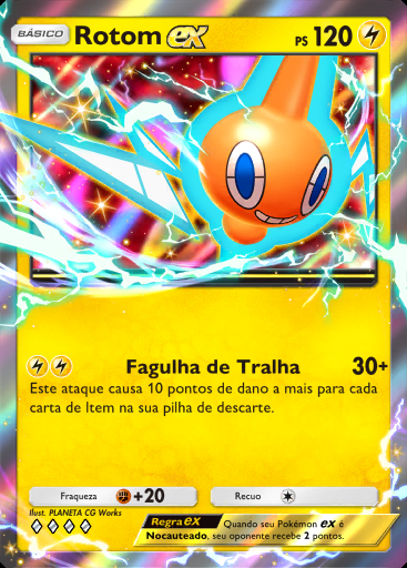 Rotom ex #055 · Mestre dos Céus (B4)