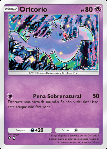 Oricorio #078 · Mestre dos Céus (B4)