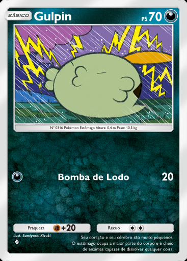 Gulpin #098 · Mestre dos Céus (B4)