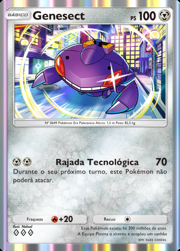 Genesect #111 · Mestre dos Céus (B4)