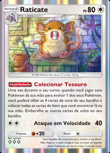 Raticate #130 · Mestre dos Céus (B4)