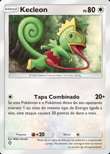 Kecleon #136 · Mestre dos Céus (B4)