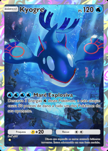 Kyogre #162 · Mestre dos Céus (B4)