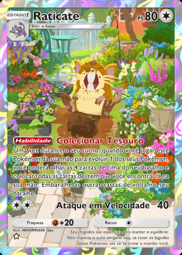 Raticate #178 · Mestre dos Céus (B4)