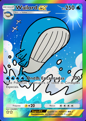 Wailord ex #197 · Mestre dos Céus (B4)