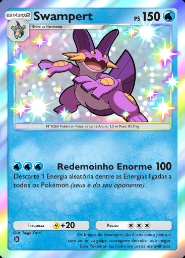 Swampert #207 · Mestre dos Céus (B4)