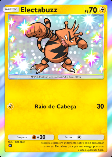 Electabuzz #208 · Mestre dos Céus (B4)