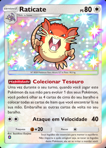 Raticate #221 · Mestre dos Céus (B4)