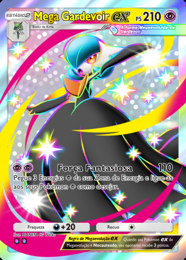 Mega Gardevoir ex #227 · Mestre dos Céus (B4)