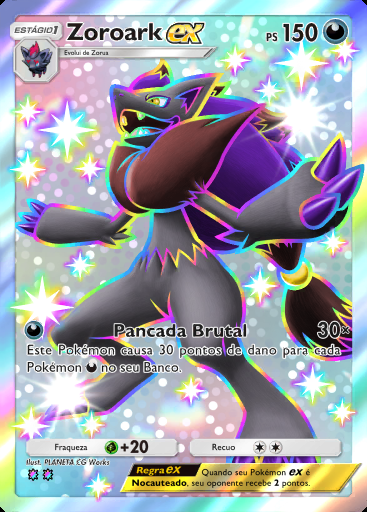 Zoroark ex #230 · Mestre dos Céus (B4)