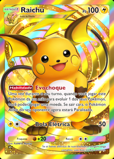 Raichu #232 · Mestre dos Céus (B4)