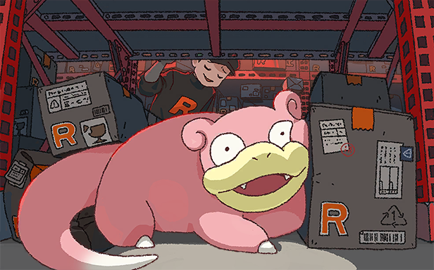 Slowpoke · Illustrations 7
