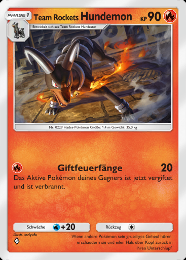 Team Rockets Hundemon #009 · Team Rockets Pläne (B4a)
