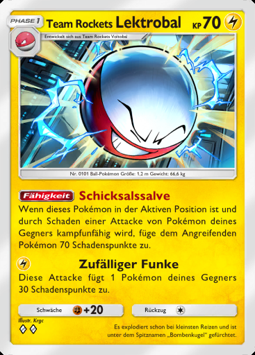 Team Rockets Lektrobal #020 · Team Rockets Pläne (B4a)
