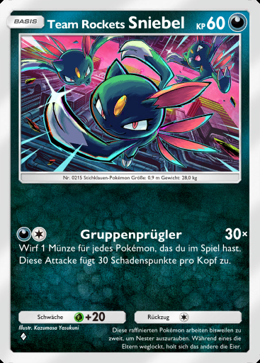 Team Rockets Sniebel #044 · Team Rockets Pläne (B4a)