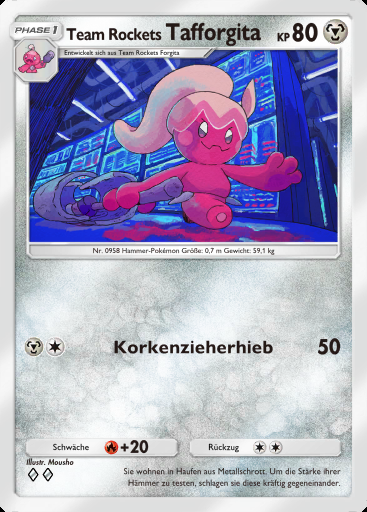 Team Rockets Tafforgita #049 · Team Rockets Pläne (B4a)