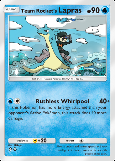 Team Rocket’s Lapras