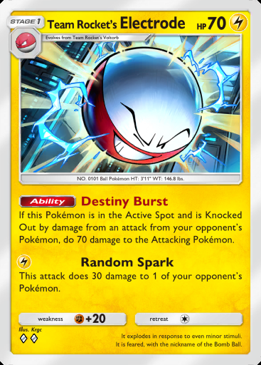 Team Rocket’s Electrode