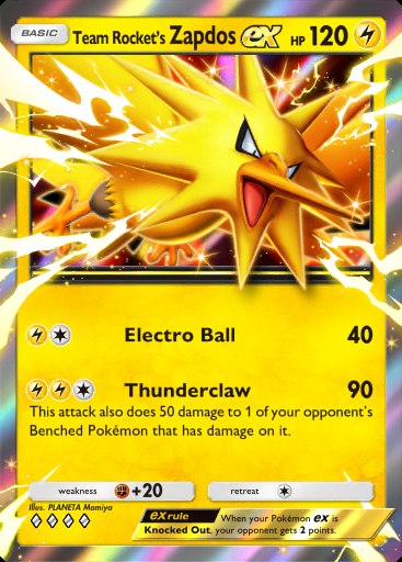 Team Rocket’s Zapdos ex