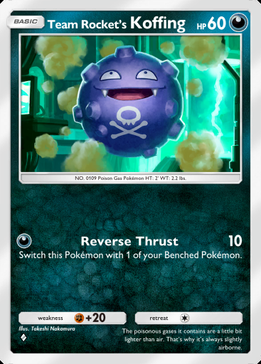 Team Rocket’s Koffing