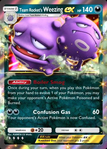 Team Rocket’s Weezing ex
