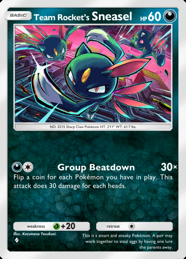 Team Rocket’s Sneasel