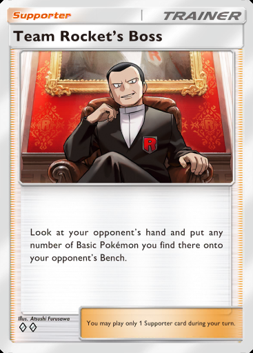 Team Rocket’s Boss
