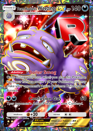 Team Rocket’s Weezing ex