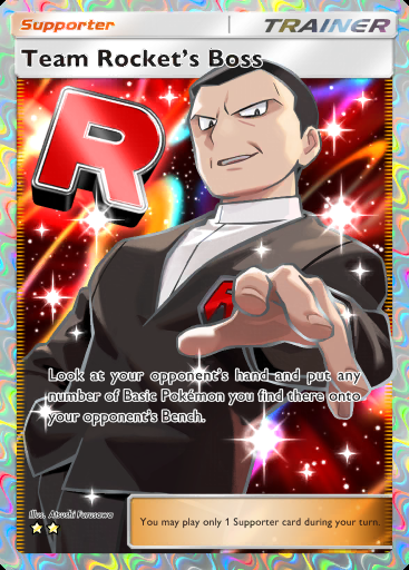 Team Rocket’s Boss