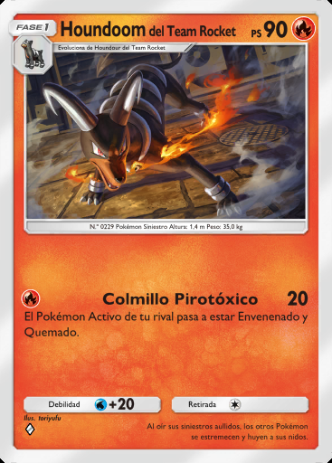 Houndoom del Team Rocket
