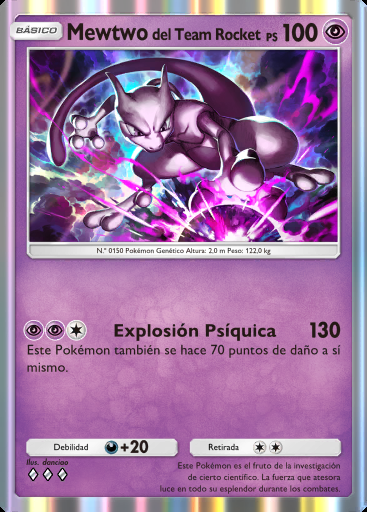 Mewtwo del Team Rocket