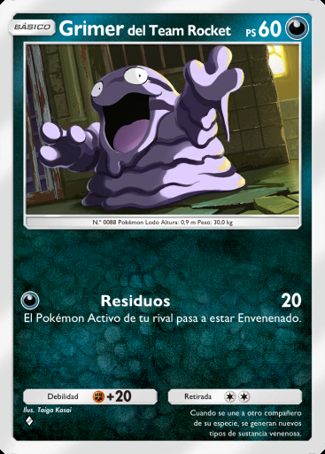 Grimer del Team Rocket