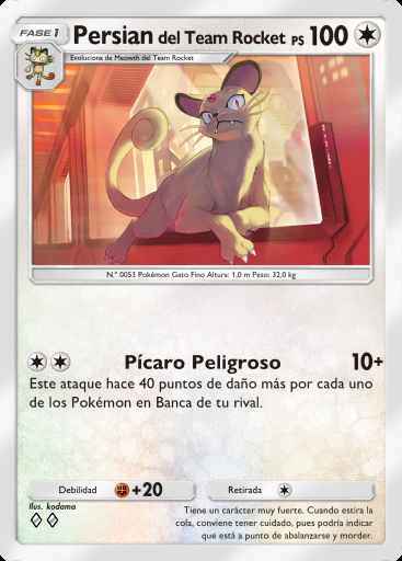 Persian del Team Rocket