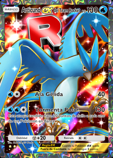 Articuno ex del Team Rocket