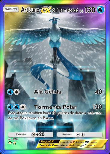 Articuno ex del Team Rocket