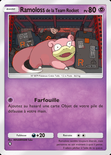 Ramoloss de la Team Rocket #025 · L'Ambition de la Team Rocket (B4a)