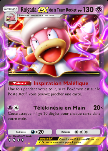 Roigada-ex de la Team Rocket #026 · L'Ambition de la Team Rocket (B4a)