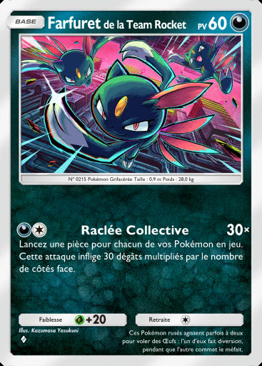 Farfuret de la Team Rocket #044 · L'Ambition de la Team Rocket (B4a)
