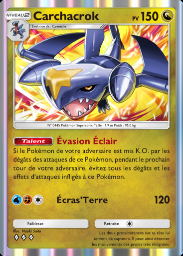 Carchacrok #054 · L'Ambition de la Team Rocket (B4a)