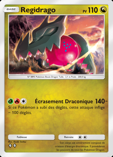 Regidrago #057 · L'Ambition de la Team Rocket (B4a)
