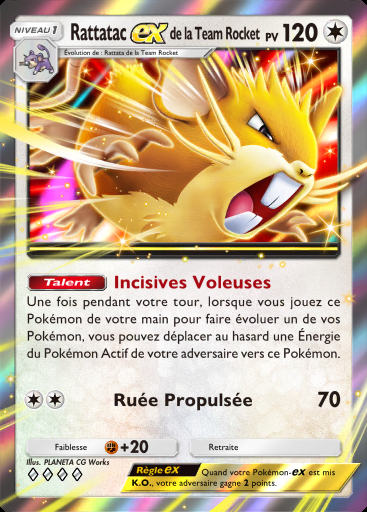 Rattatac-ex de la Team Rocket #059 · L'Ambition de la Team Rocket (B4a)