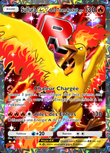 Sulfura-ex de la Team Rocket #079 · L'Ambition de la Team Rocket (B4a)